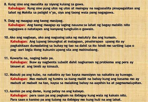 Ano ang Salawikain: Kahulugan at mga Halimbawa.